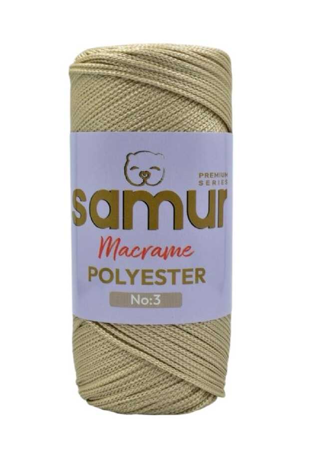 SAMUR,3 NO POLYESTER MAKROME 0230 AÇIK BEJ
