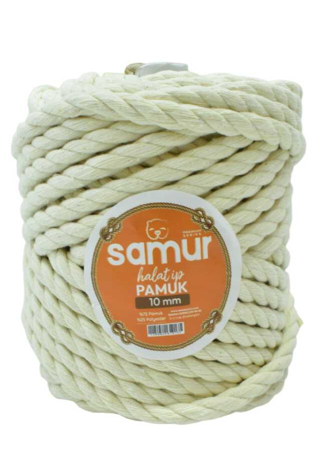 SAMUR,PAMUK HALAT İP 10 MM