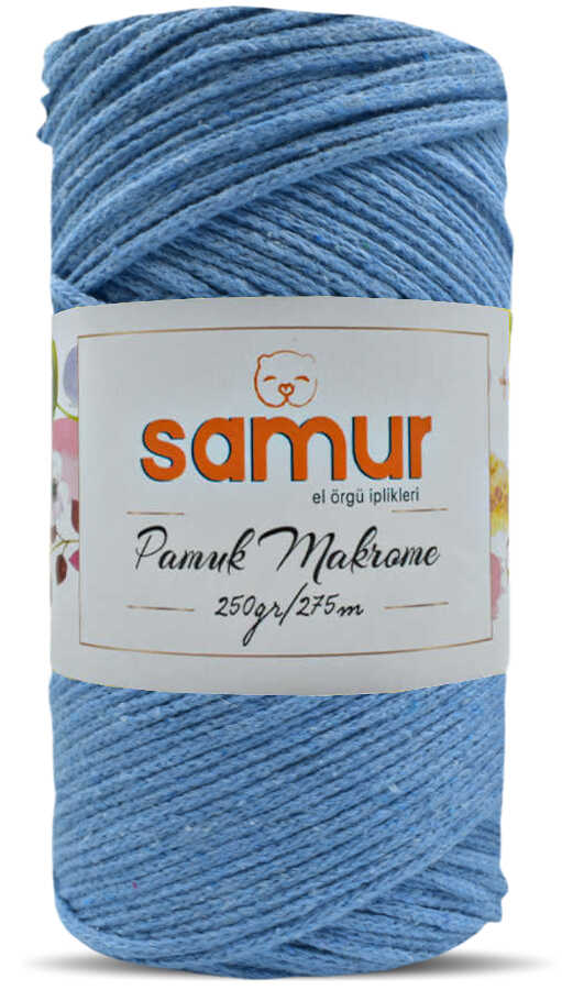 SAMUR, PAMUK MAKROME S25 BEBE MAVİ