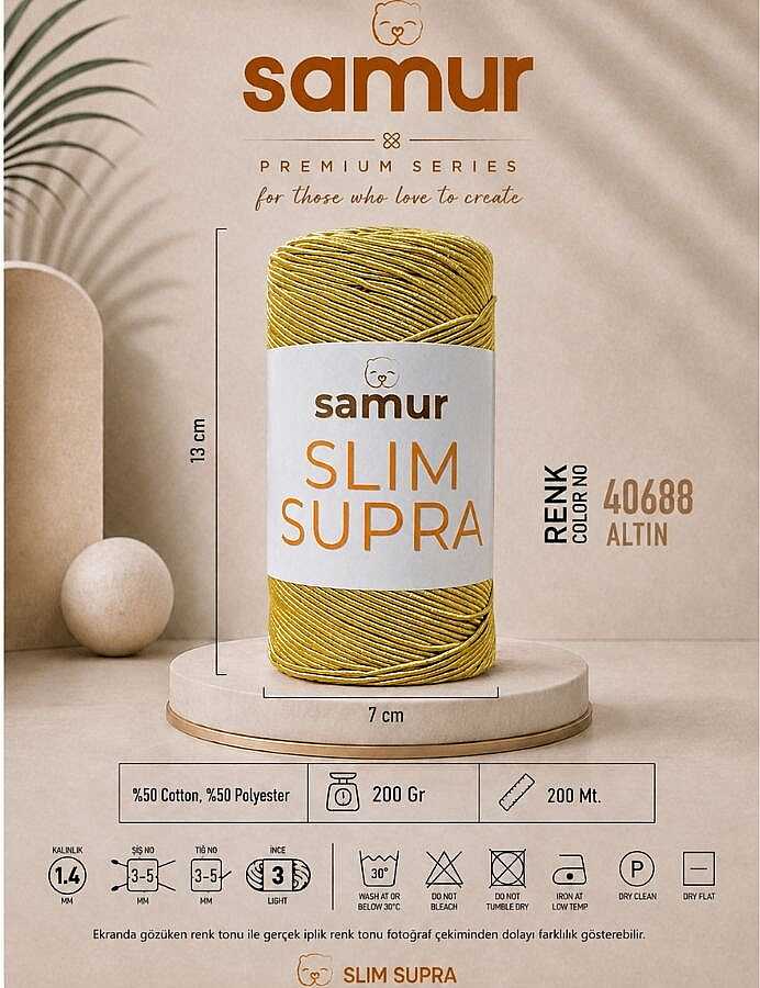 SAMUR SLIM SUPRA 40688 ALTIN